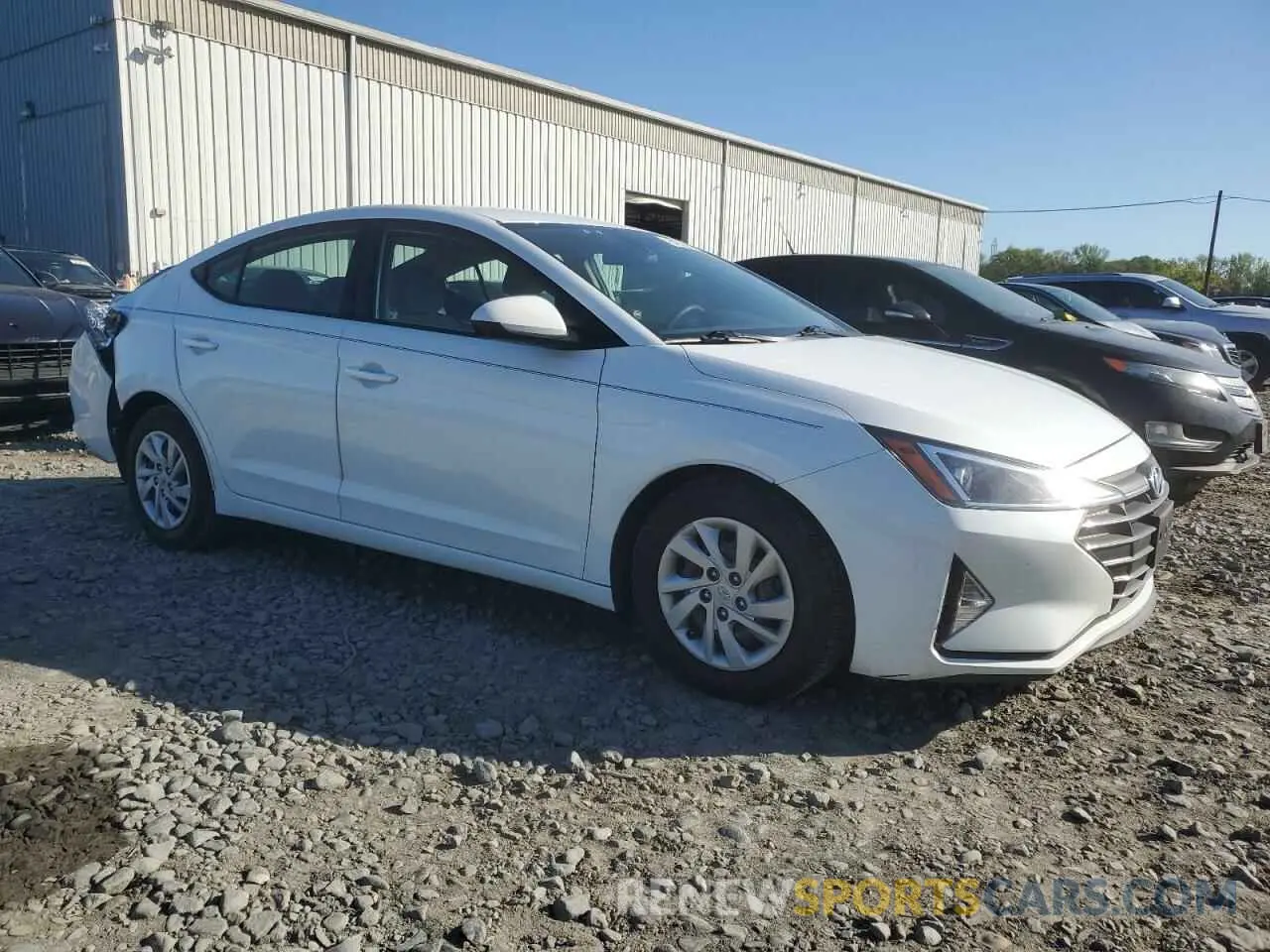 4 fotografías del automóvil dañado 5NPD74LF7LH619013 HYUNDAI ELANTRA 2020