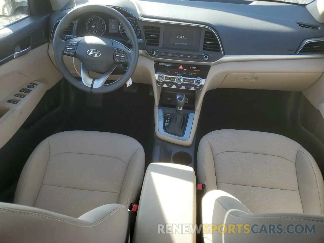 8 fotografías del automóvil dañado 5NPD74LF7LH619013 HYUNDAI ELANTRA 2020