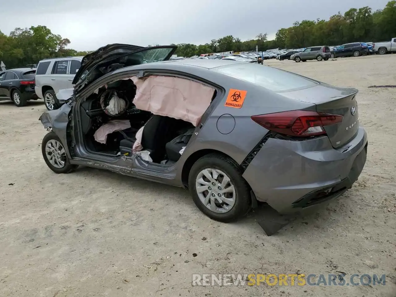 2 fotografías del automóvil dañado 5NPD74LF8LH525786 HYUNDAI ELANTRA 2020