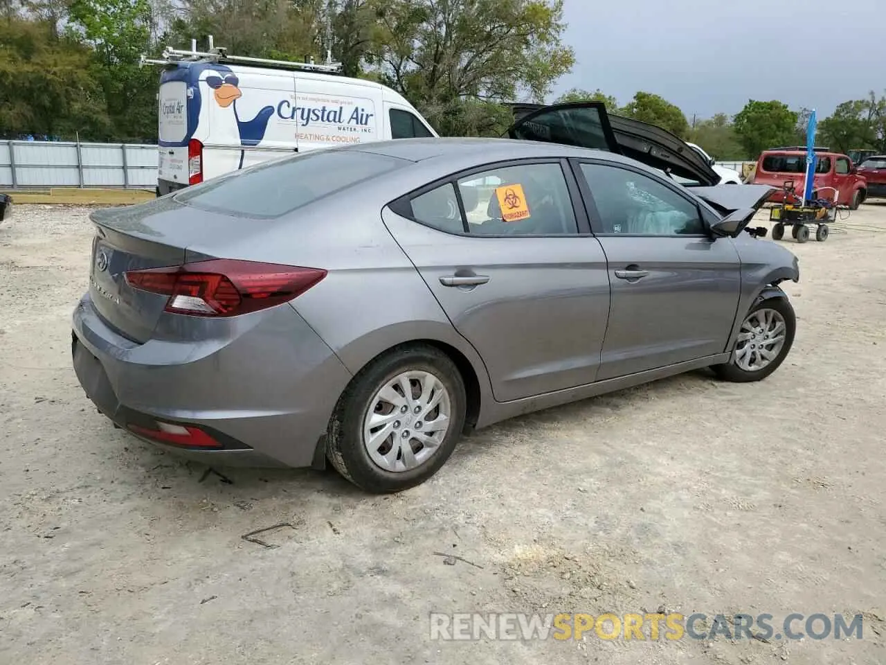 3 fotografías del automóvil dañado 5NPD74LF8LH525786 HYUNDAI ELANTRA 2020