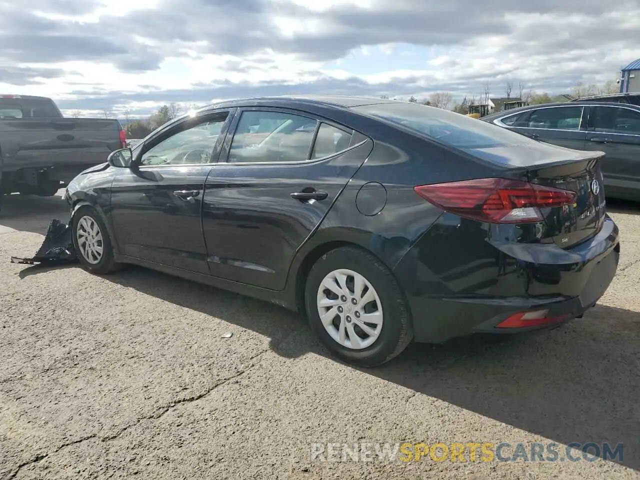 2 fotografías del automóvil dañado 5NPD74LF8LH557413 HYUNDAI ELANTRA 2020