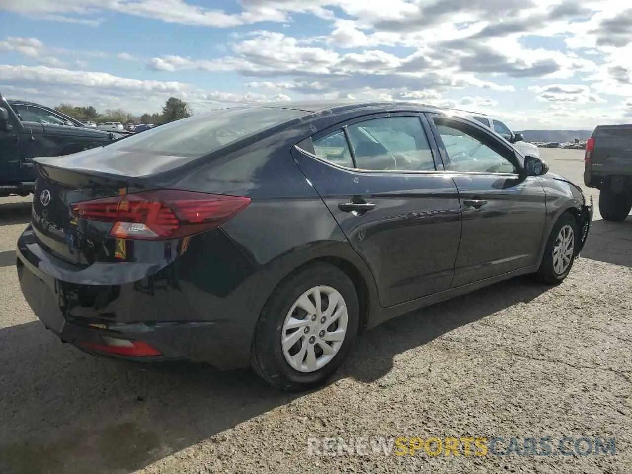 3 fotografías del automóvil dañado 5NPD74LF8LH557413 HYUNDAI ELANTRA 2020