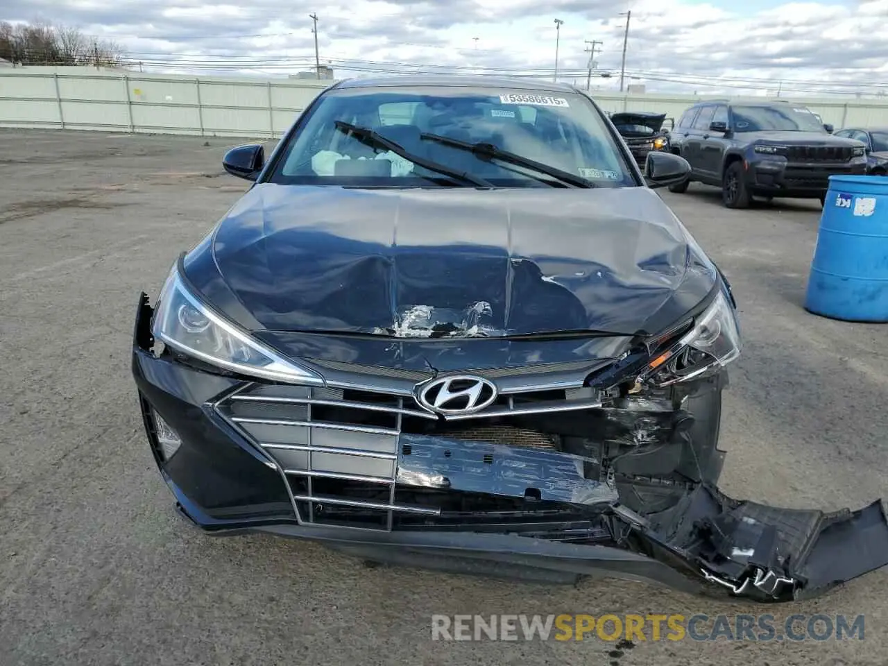 5 fotografías del automóvil dañado 5NPD74LF8LH557413 HYUNDAI ELANTRA 2020