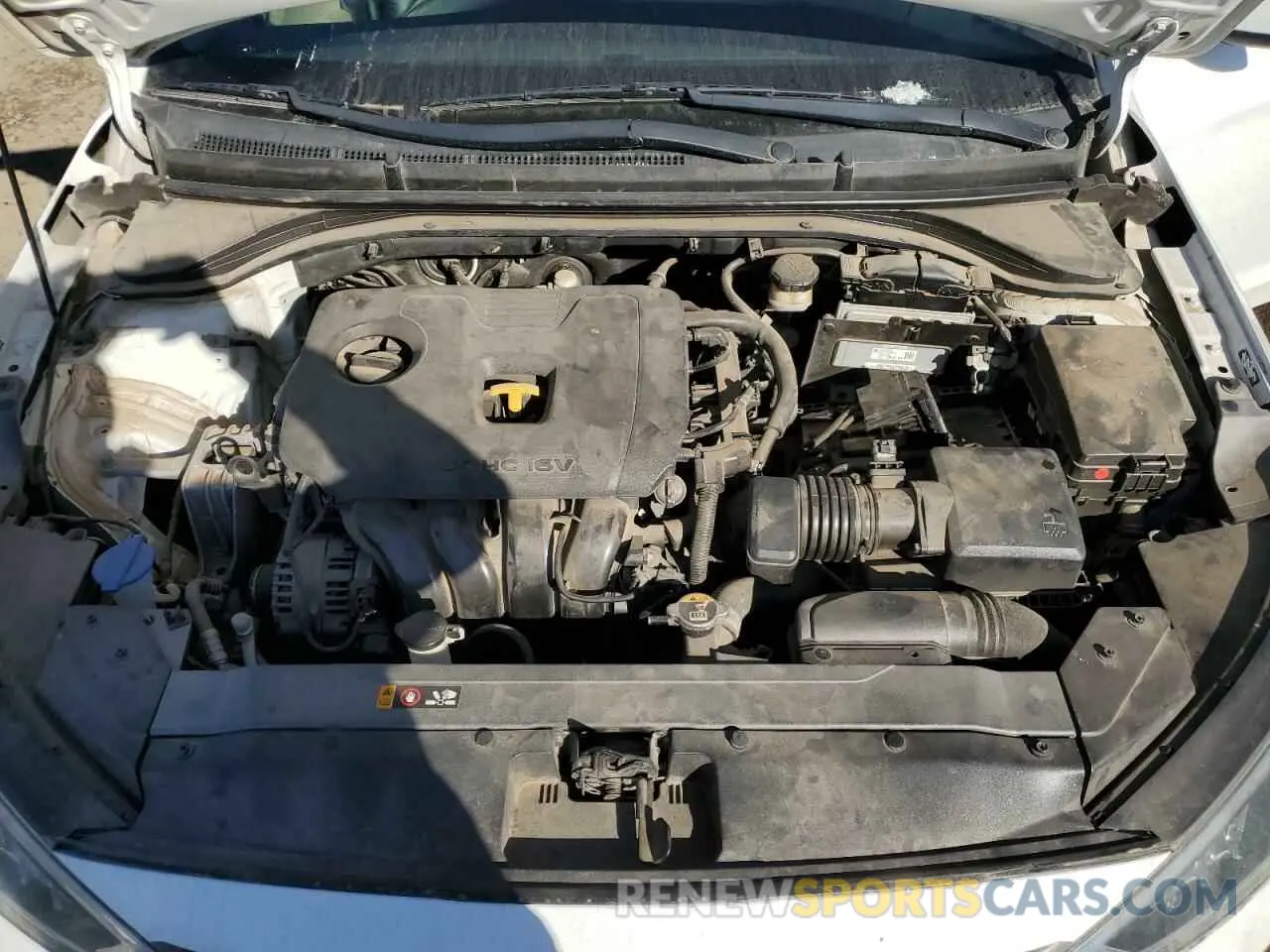 11 fotografías del automóvil dañado 5NPD74LF9LH506874 HYUNDAI ELANTRA 2020