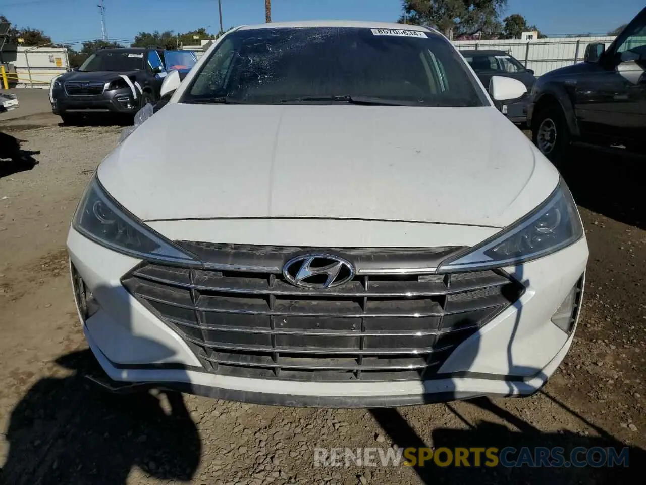 5 fotografías del automóvil dañado 5NPD74LF9LH506874 HYUNDAI ELANTRA 2020