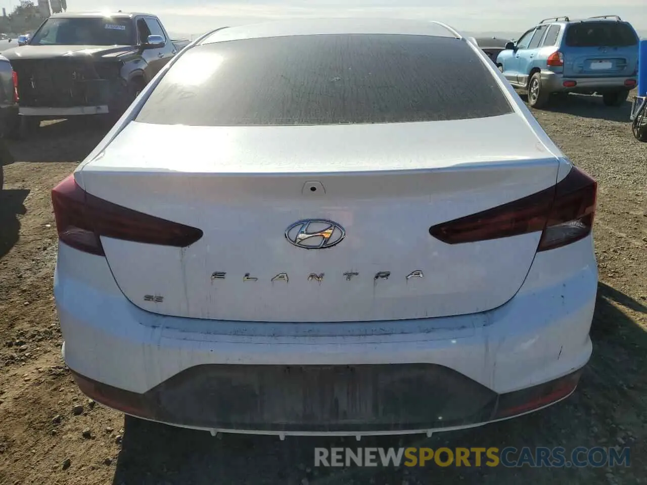 6 fotografías del automóvil dañado 5NPD74LF9LH506874 HYUNDAI ELANTRA 2020