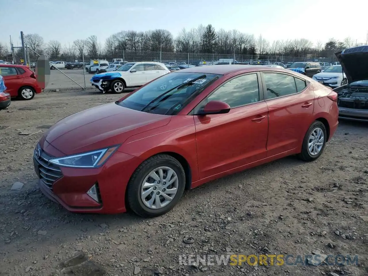 1 fotografías del automóvil dañado 5NPD74LF9LH525148 HYUNDAI ELANTRA 2020