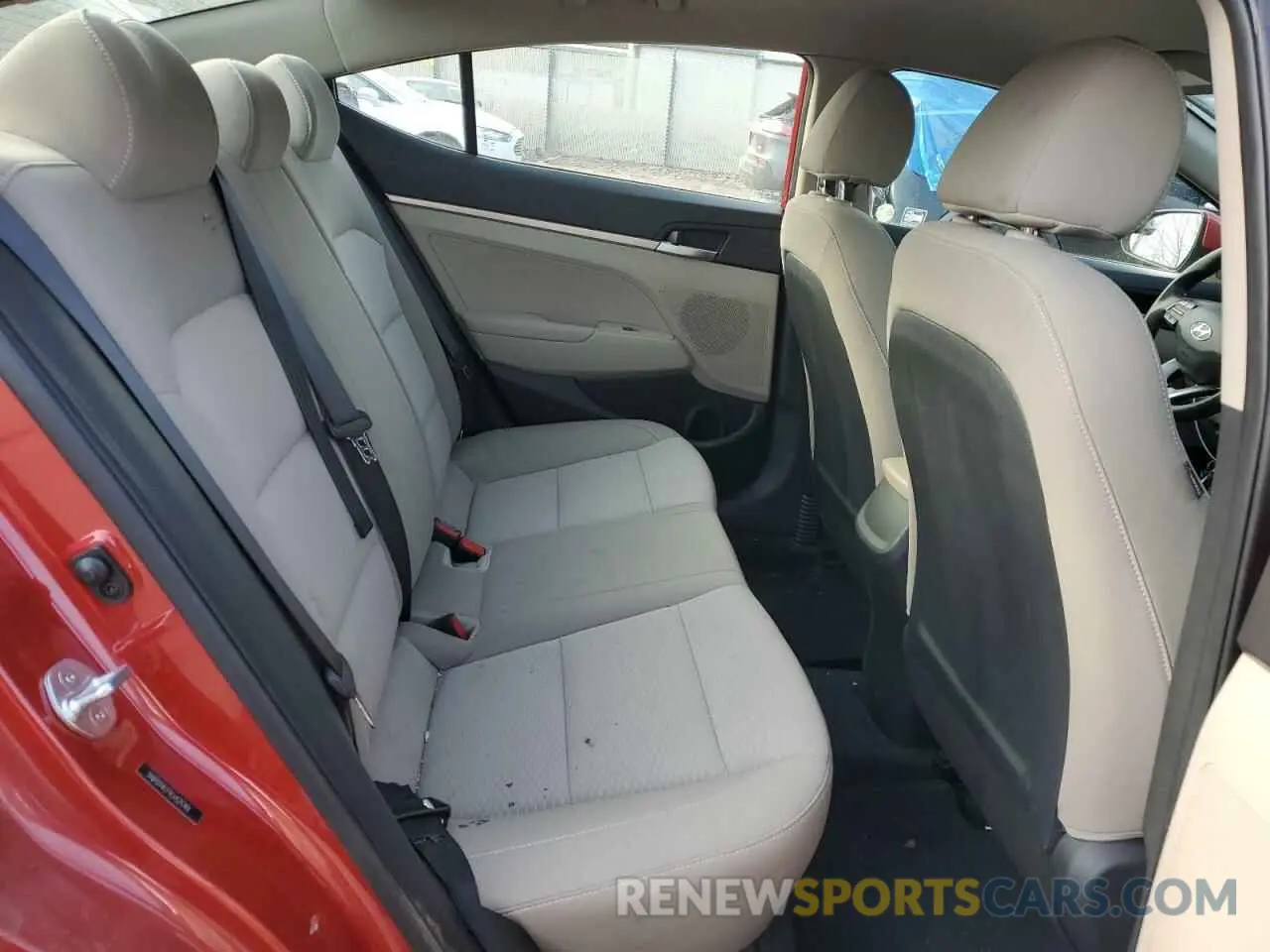 10 fotografías del automóvil dañado 5NPD74LF9LH525148 HYUNDAI ELANTRA 2020