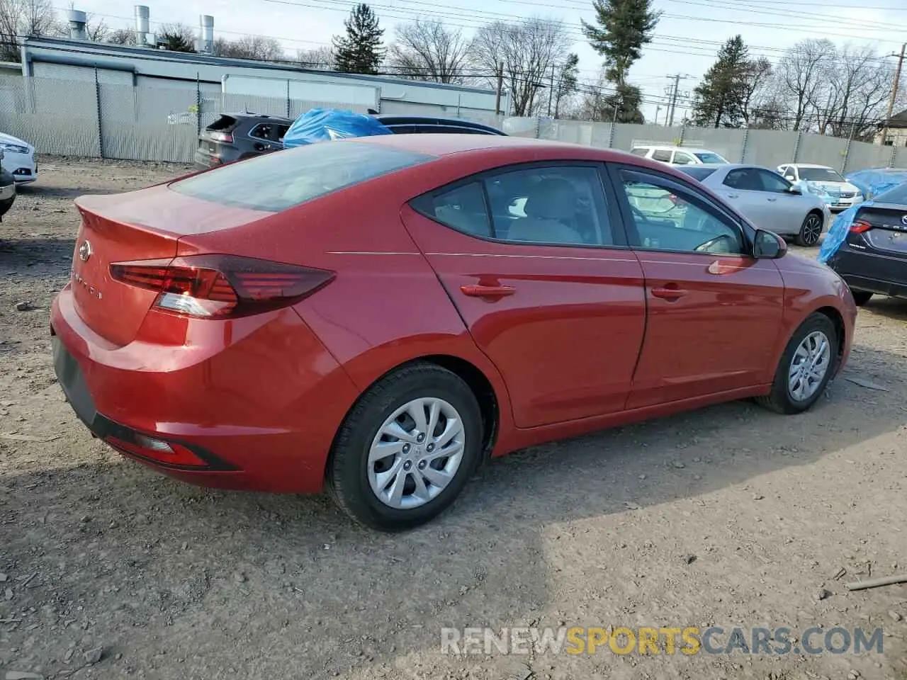 3 fotografías del automóvil dañado 5NPD74LF9LH525148 HYUNDAI ELANTRA 2020