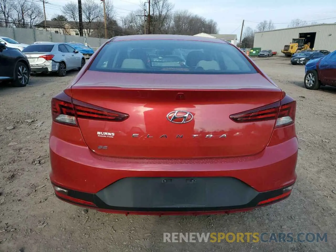 6 fotografías del automóvil dañado 5NPD74LF9LH525148 HYUNDAI ELANTRA 2020