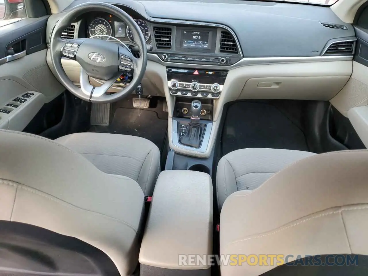 8 fotografías del automóvil dañado 5NPD74LF9LH525148 HYUNDAI ELANTRA 2020