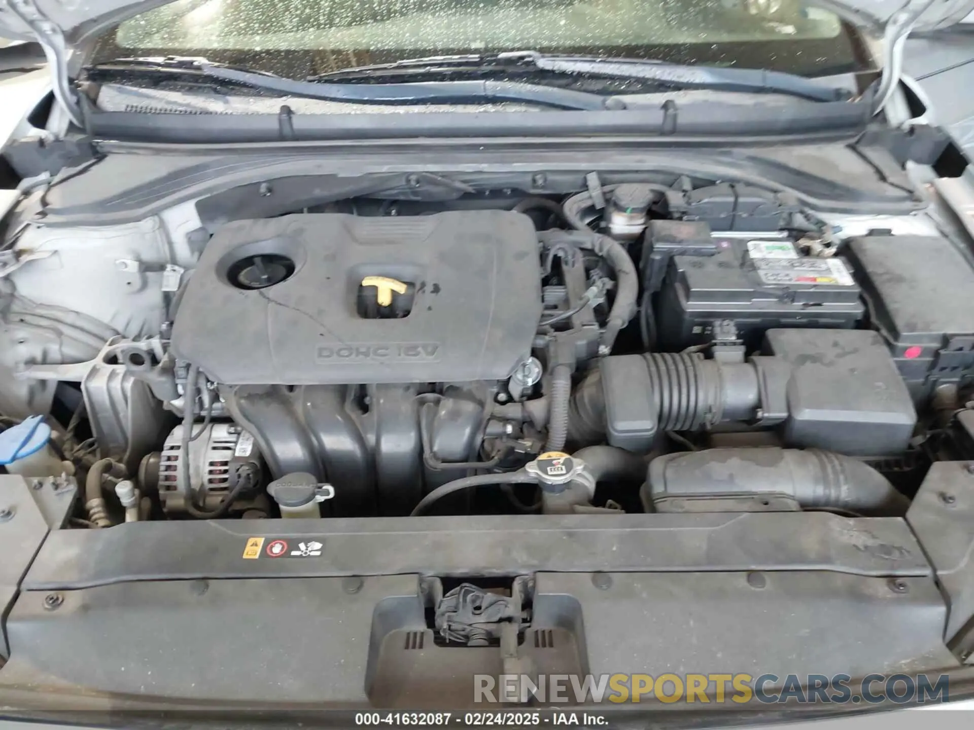 10 fotografías del automóvil dañado 5NPD74LF9LH549823 HYUNDAI ELANTRA 2020