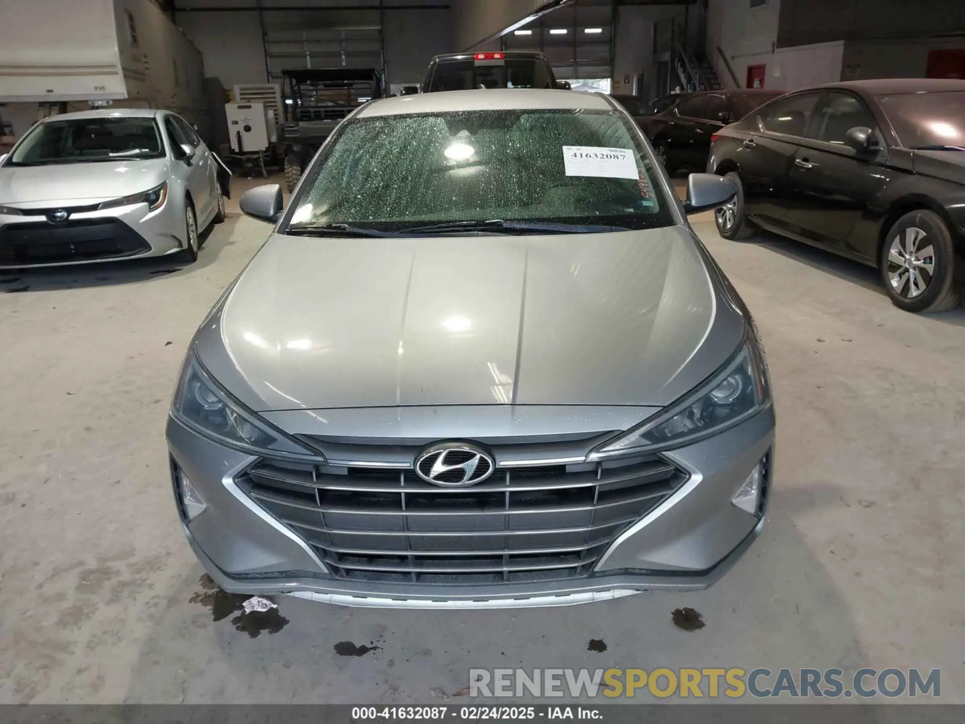 12 fotografías del automóvil dañado 5NPD74LF9LH549823 HYUNDAI ELANTRA 2020