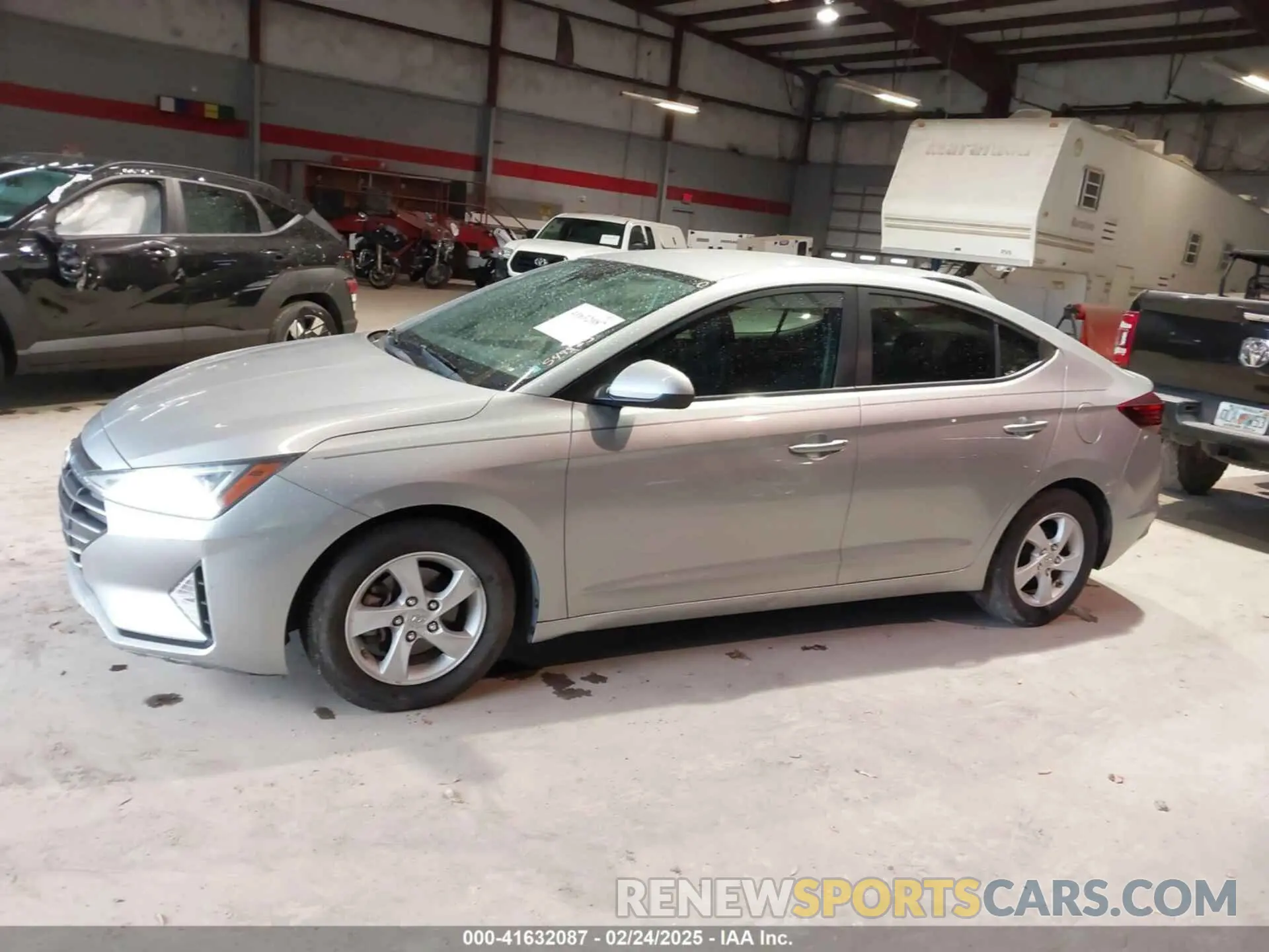 14 fotografías del automóvil dañado 5NPD74LF9LH549823 HYUNDAI ELANTRA 2020