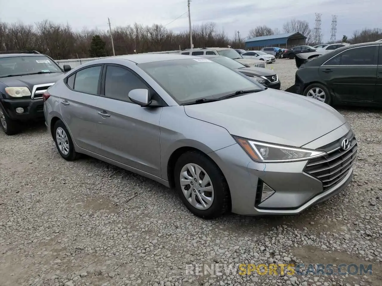 4 fotografías del automóvil dañado 5NPD74LF9LH566587 HYUNDAI ELANTRA 2020