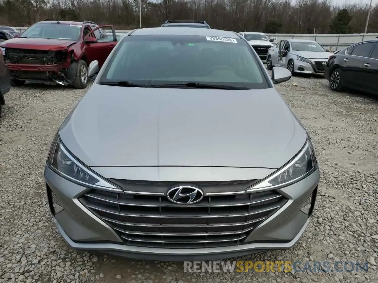5 fotografías del automóvil dañado 5NPD74LF9LH566587 HYUNDAI ELANTRA 2020
