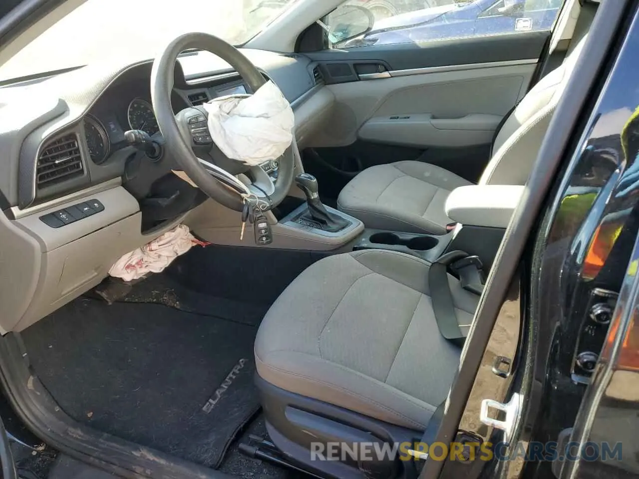 7 fotografías del automóvil dañado 5NPD74LF9LH586080 HYUNDAI ELANTRA 2020