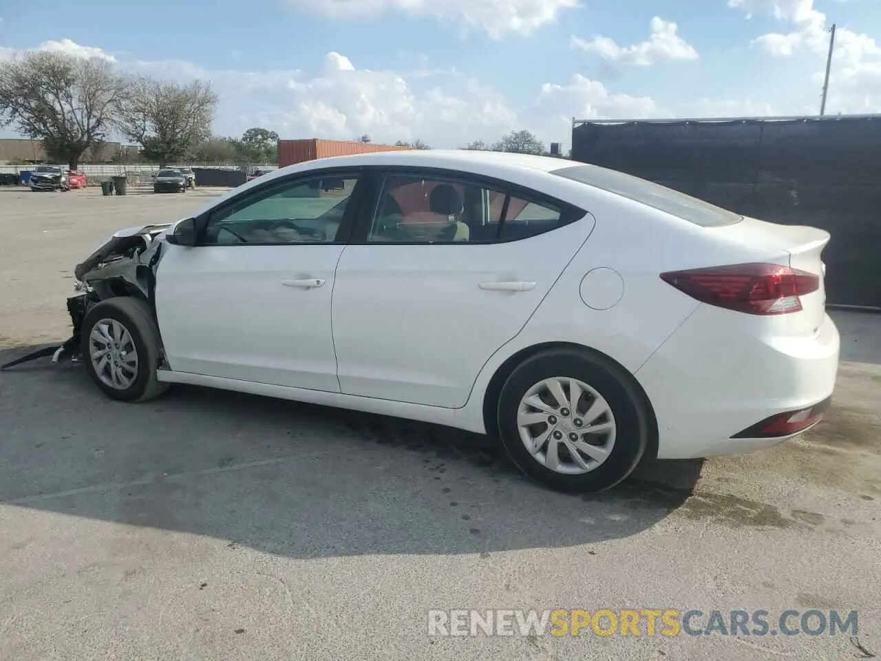 2 fotografías del automóvil dañado 5NPD74LF9LH589187 HYUNDAI ELANTRA 2020