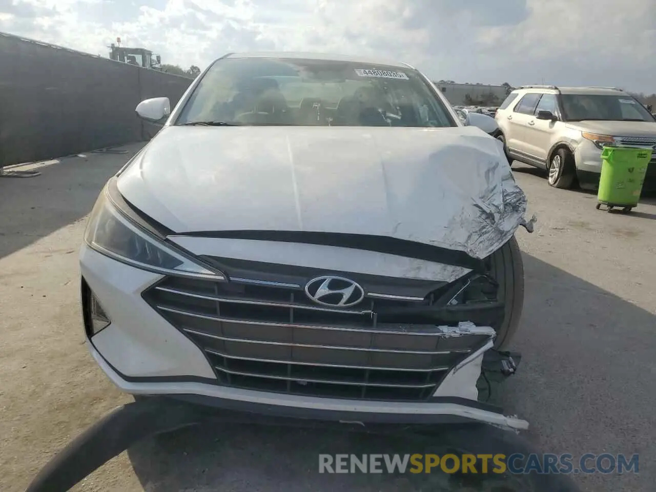 5 fotografías del automóvil dañado 5NPD74LF9LH589187 HYUNDAI ELANTRA 2020