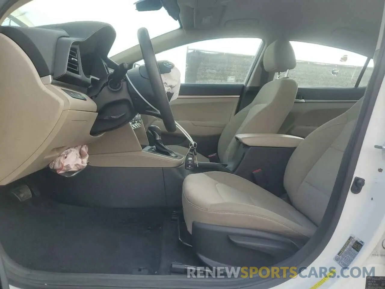 7 fotografías del automóvil dañado 5NPD74LF9LH589187 HYUNDAI ELANTRA 2020