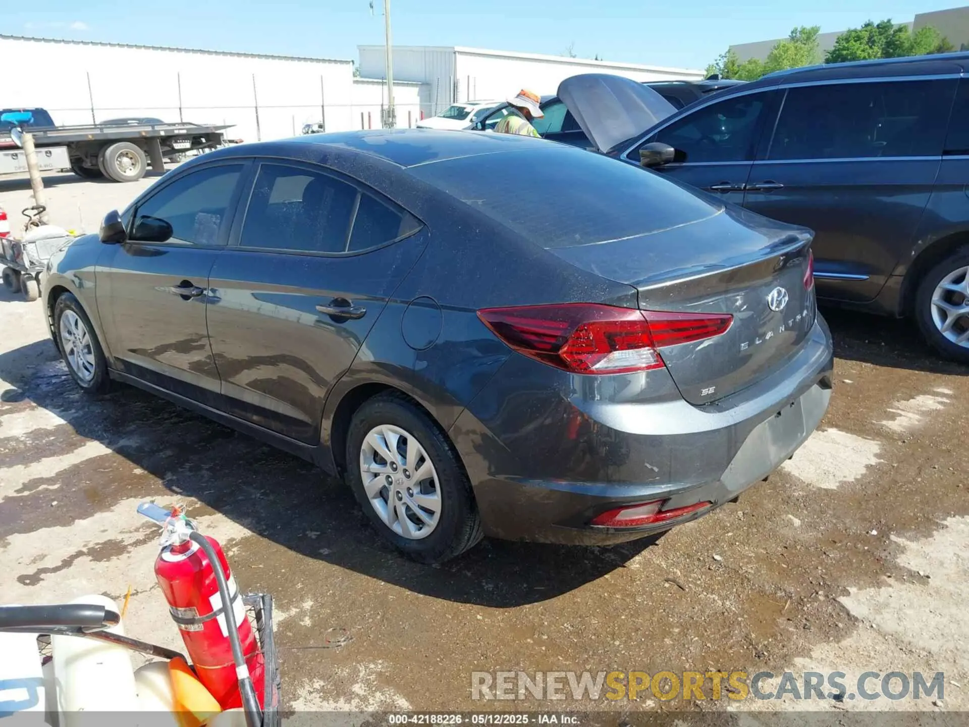 3 fotografías del automóvil dañado 5NPD74LF9LH607929 HYUNDAI ELANTRA 2020