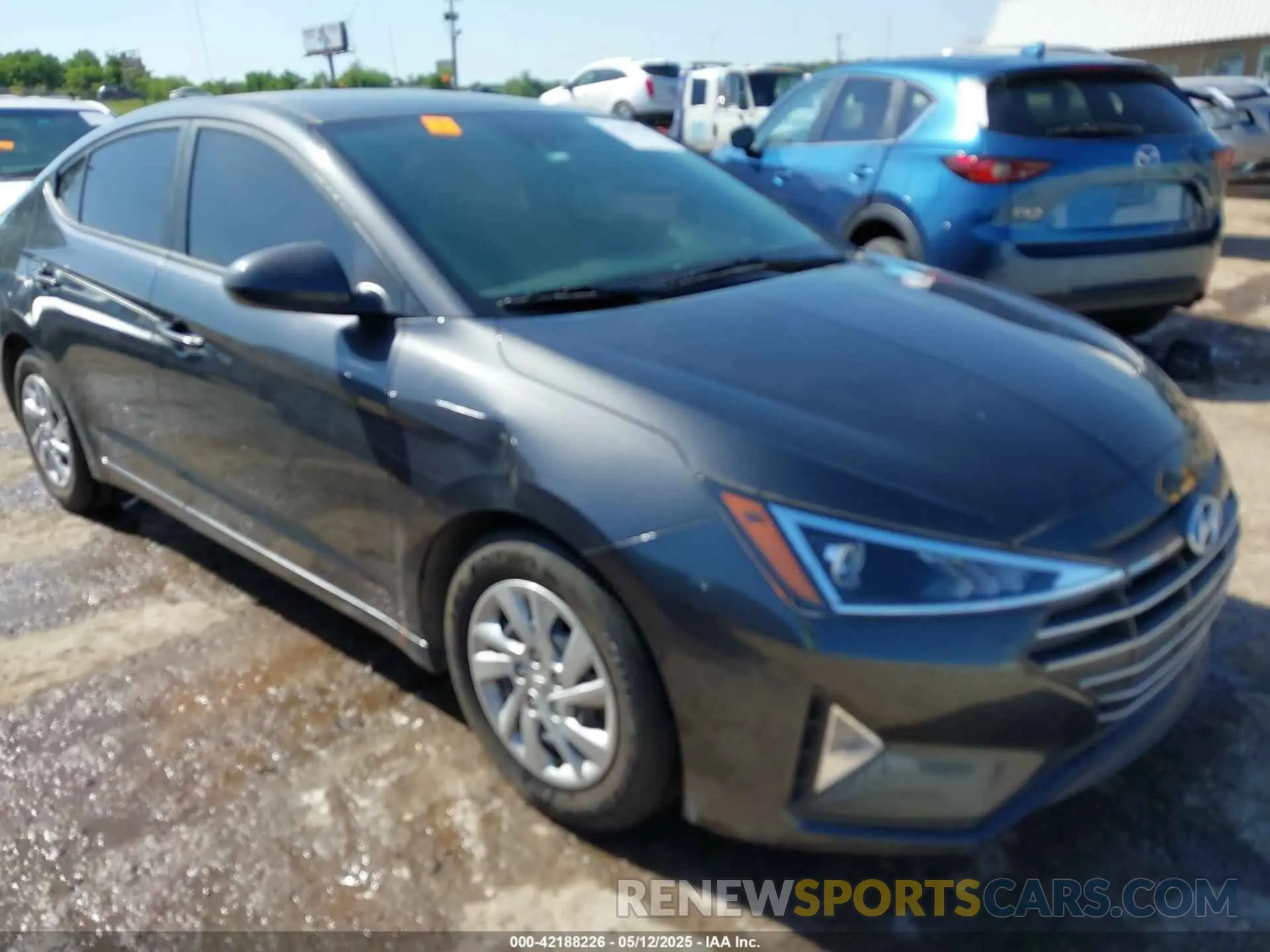 6 fotografías del automóvil dañado 5NPD74LF9LH607929 HYUNDAI ELANTRA 2020