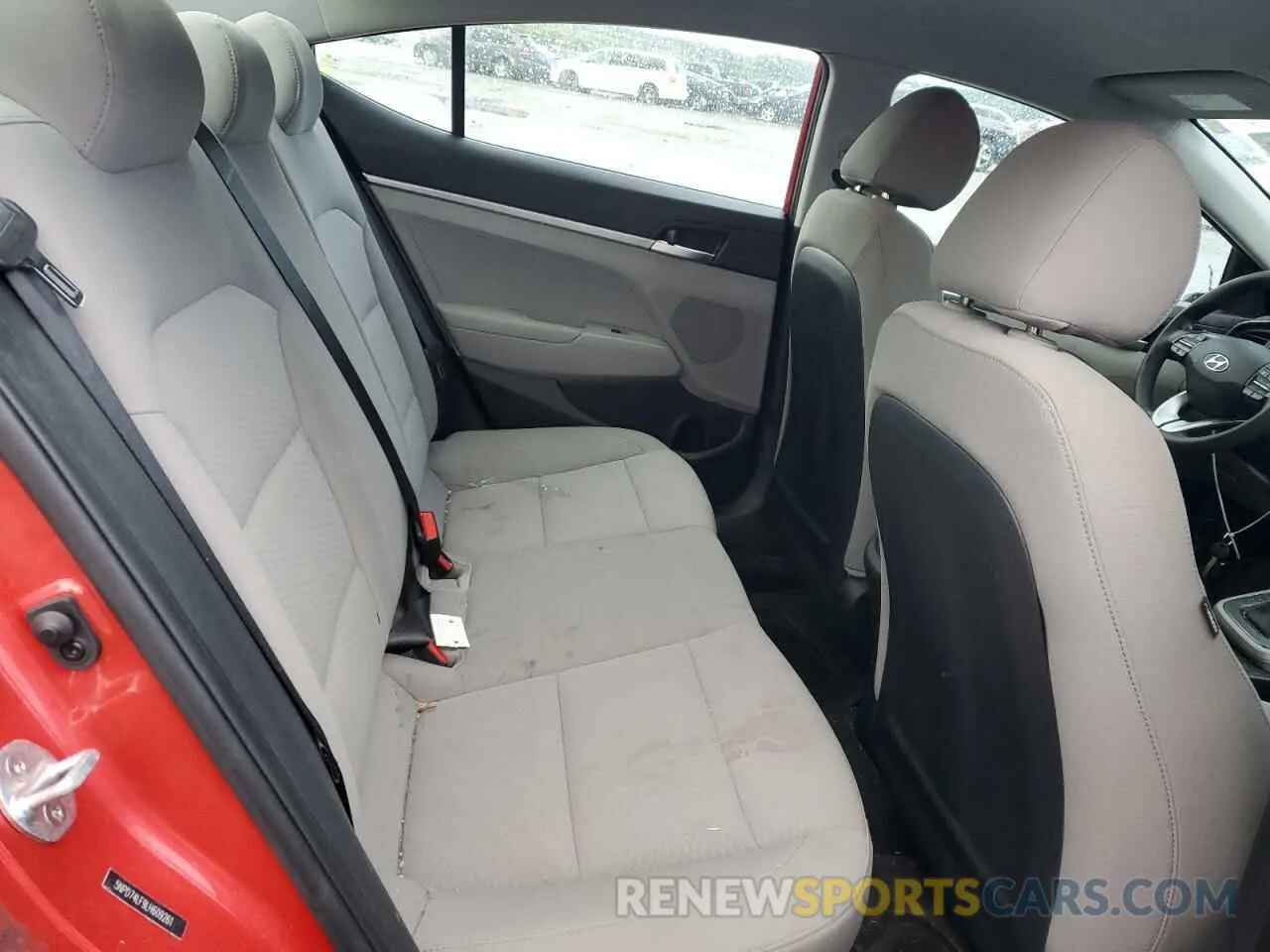 10 fotografías del automóvil dañado 5NPD74LF9LH609261 HYUNDAI ELANTRA 2020