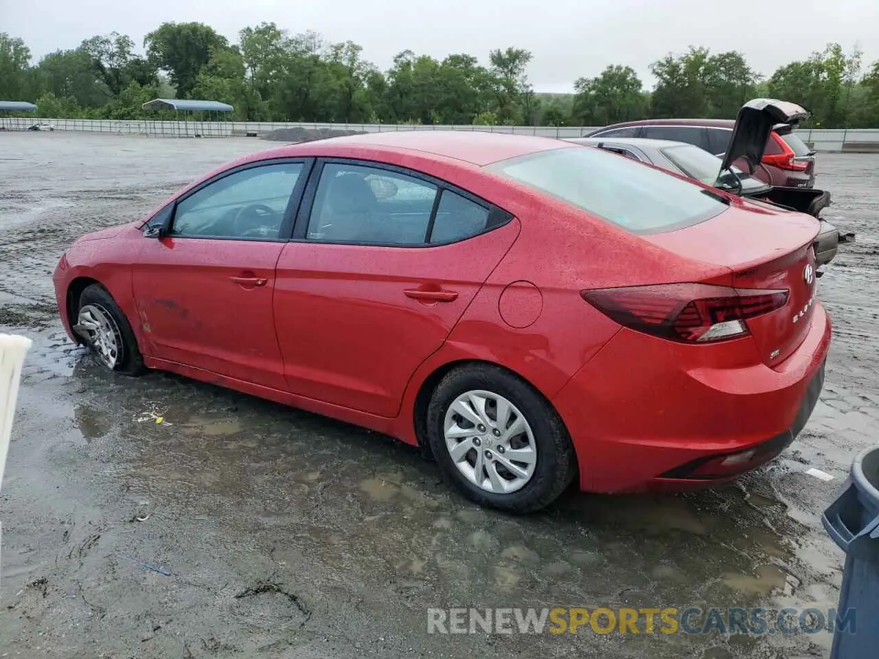 2 fotografías del automóvil dañado 5NPD74LF9LH609261 HYUNDAI ELANTRA 2020
