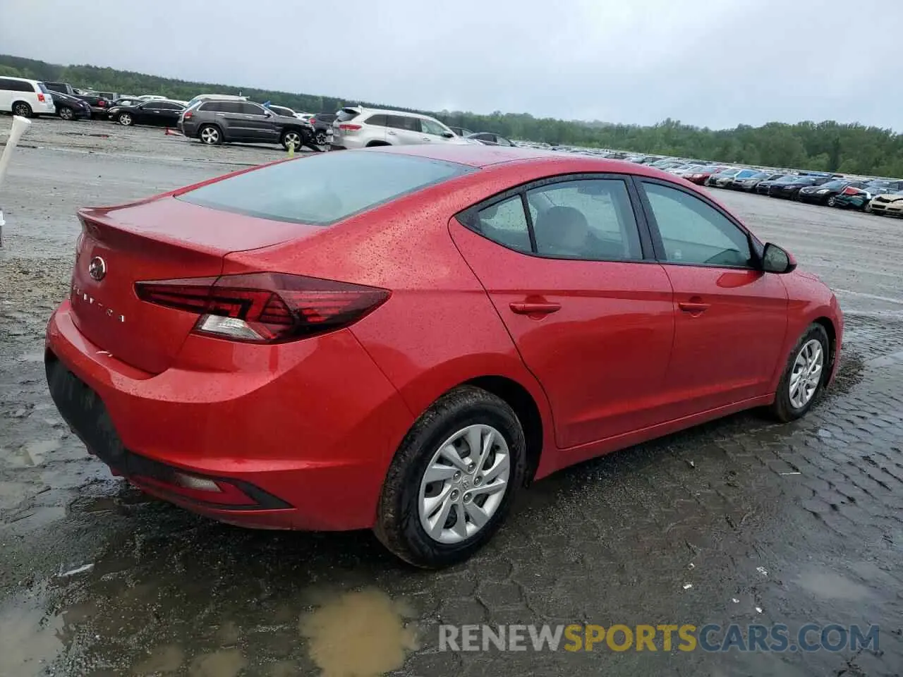 3 fotografías del automóvil dañado 5NPD74LF9LH609261 HYUNDAI ELANTRA 2020
