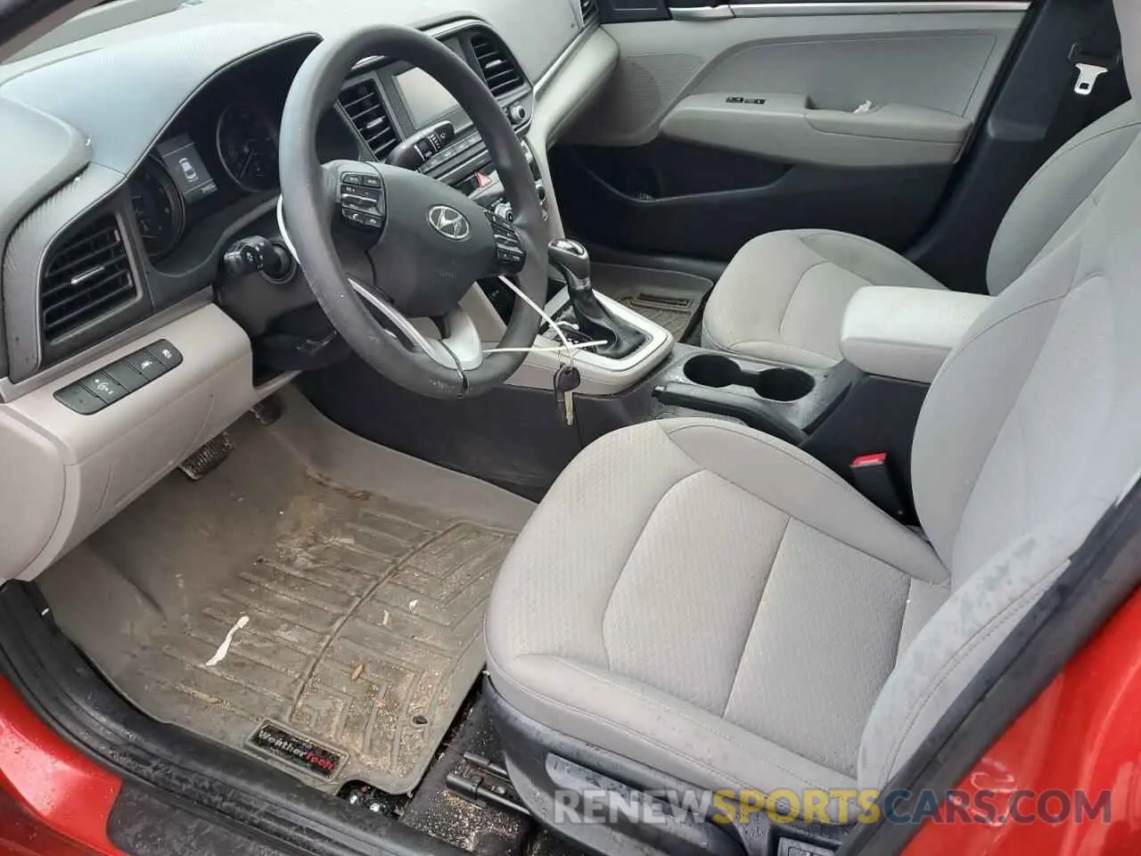 7 fotografías del automóvil dañado 5NPD74LF9LH609261 HYUNDAI ELANTRA 2020