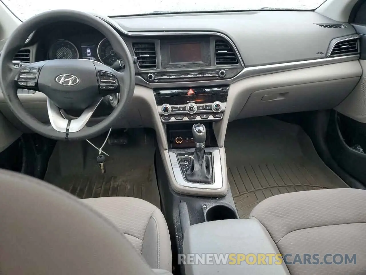 8 fotografías del automóvil dañado 5NPD74LF9LH609261 HYUNDAI ELANTRA 2020