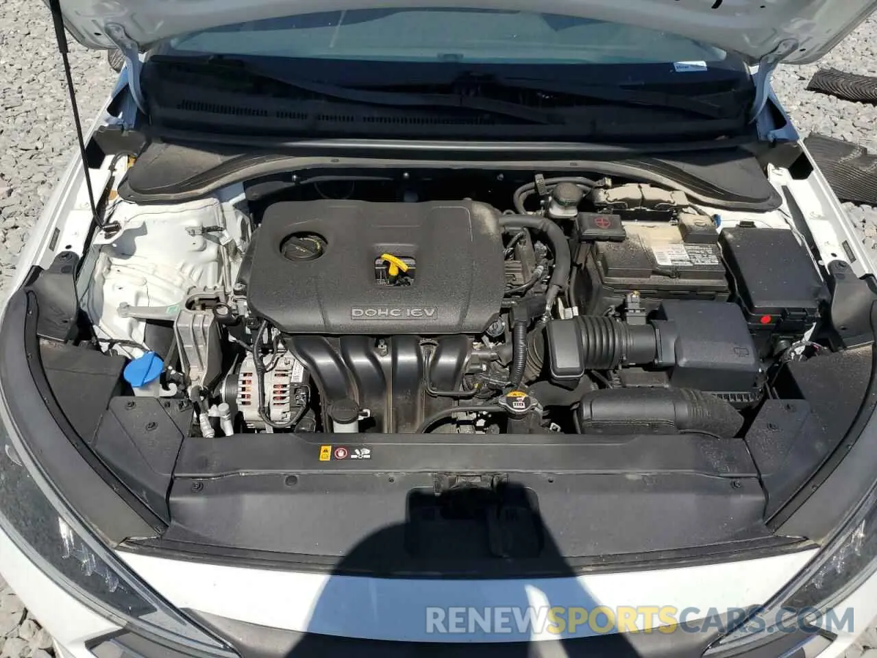 11 fotografías del automóvil dañado 5NPD74LF9LH615481 HYUNDAI ELANTRA 2020