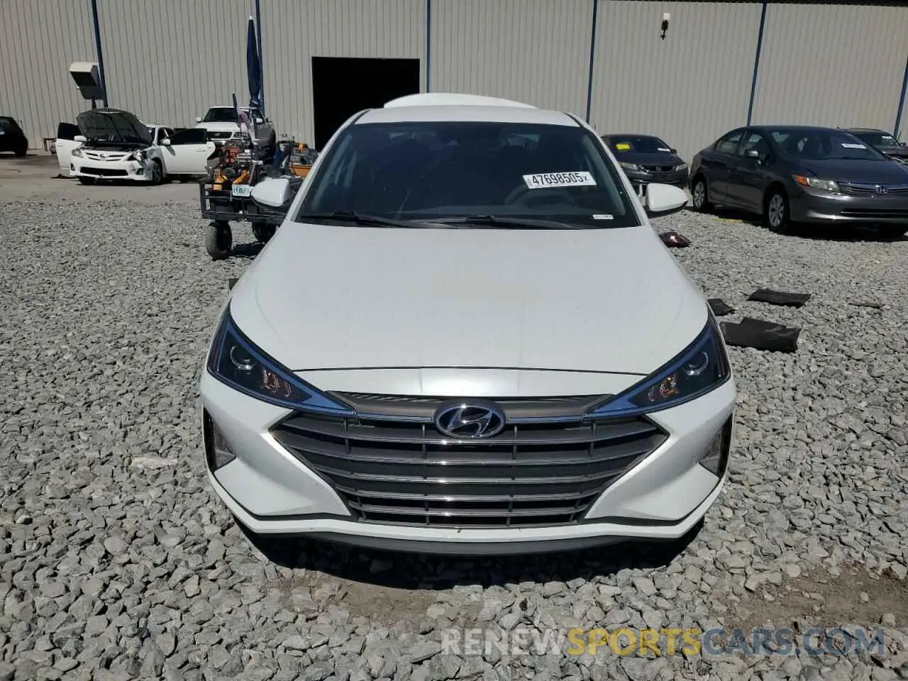 5 fotografías del automóvil dañado 5NPD74LF9LH615481 HYUNDAI ELANTRA 2020