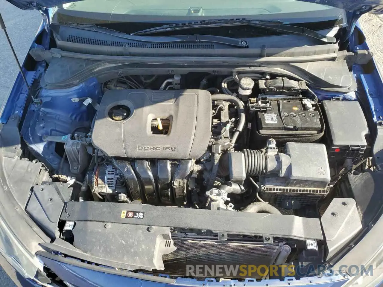 11 fotografías del automóvil dañado 5NPD74LFXLH532187 HYUNDAI ELANTRA 2020