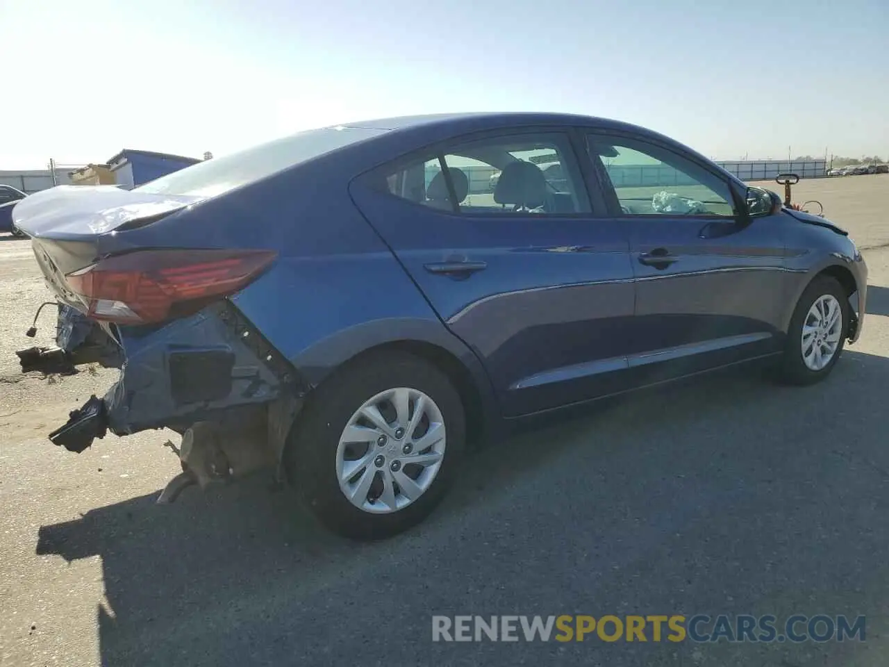 3 fotografías del automóvil dañado 5NPD74LFXLH532187 HYUNDAI ELANTRA 2020