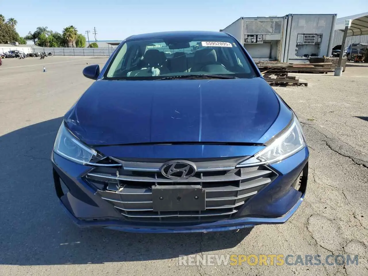 5 fotografías del automóvil dañado 5NPD74LFXLH532187 HYUNDAI ELANTRA 2020