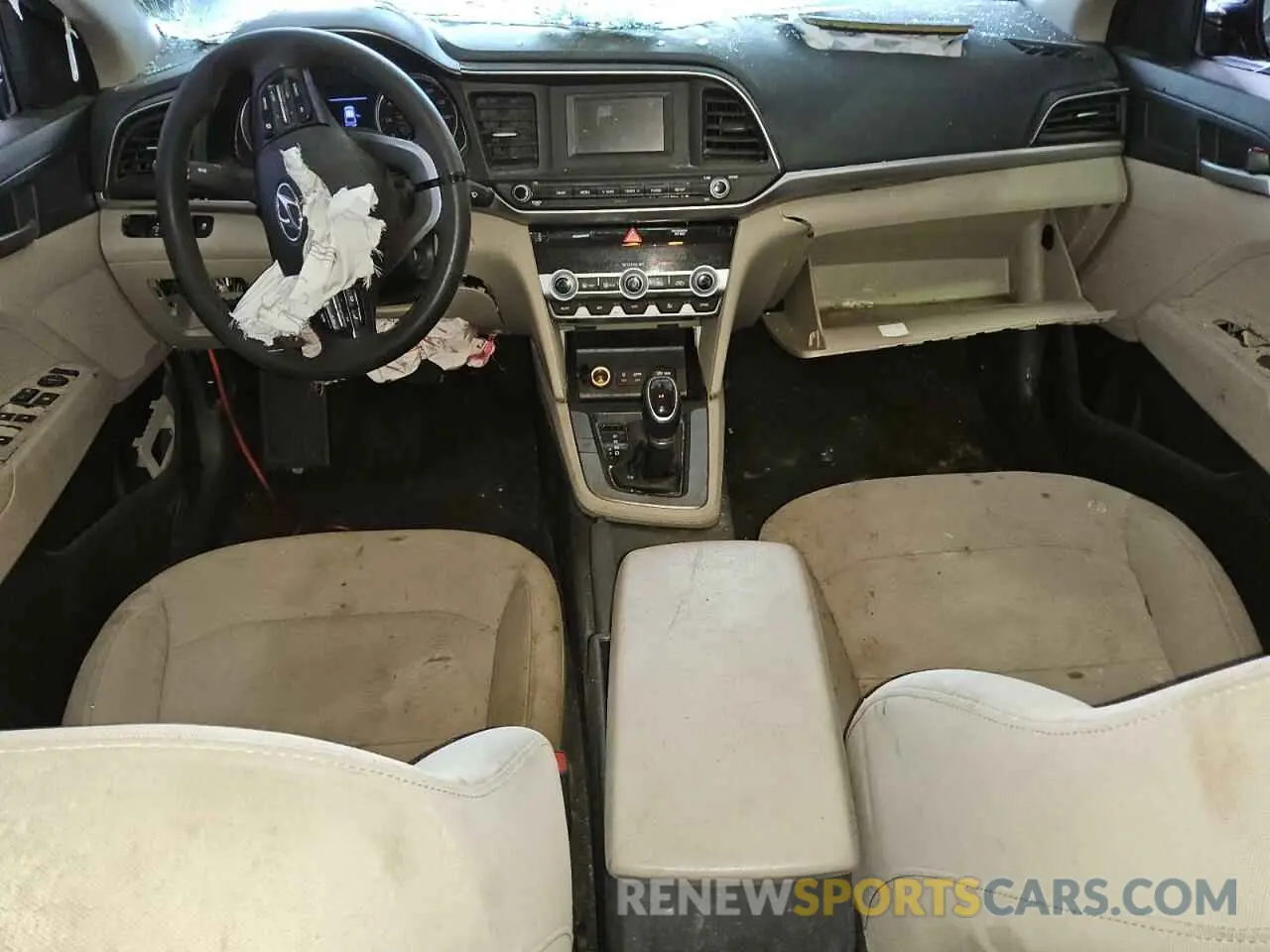 8 fotografías del automóvil dañado 5NPD74LFXLH566713 HYUNDAI ELANTRA 2020