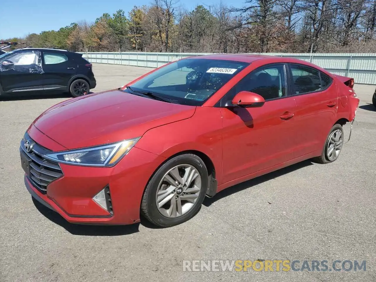 1 fotografías del automóvil dañado 5NPD84LF0LH510423 HYUNDAI ELANTRA 2020