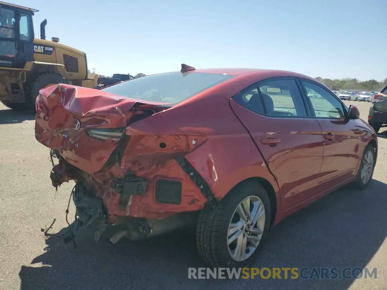 3 fotografías del automóvil dañado 5NPD84LF0LH510423 HYUNDAI ELANTRA 2020