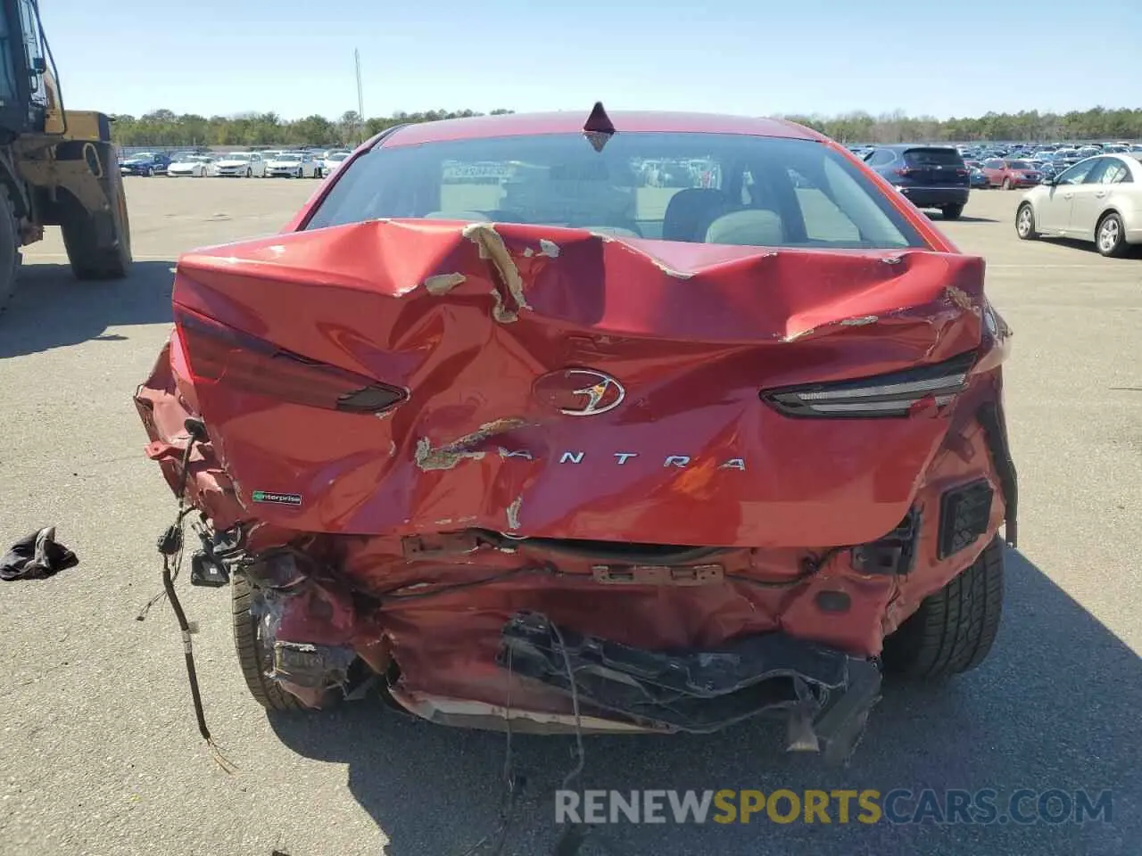 6 fotografías del automóvil dañado 5NPD84LF0LH510423 HYUNDAI ELANTRA 2020