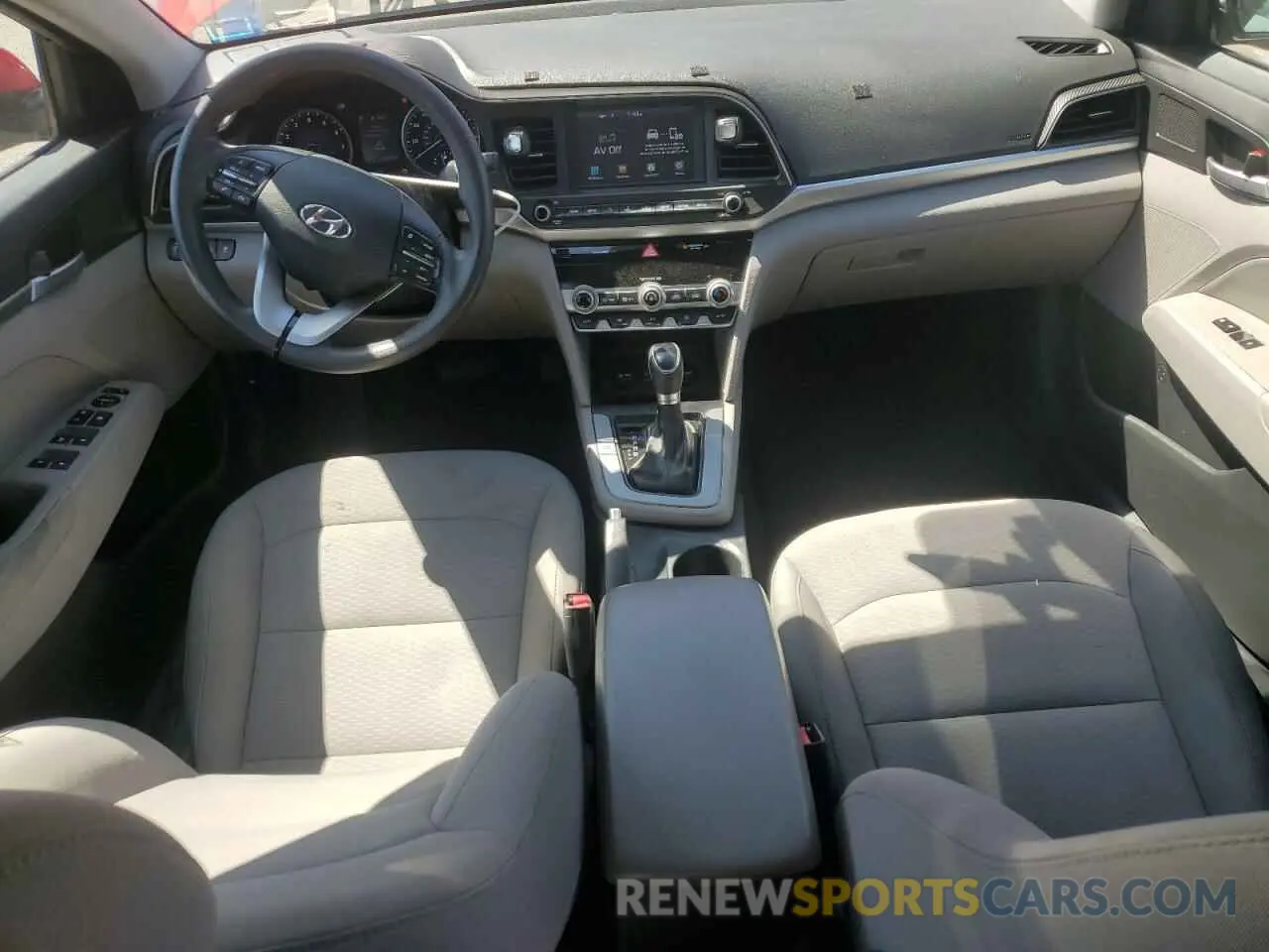 8 fotografías del automóvil dañado 5NPD84LF0LH510423 HYUNDAI ELANTRA 2020
