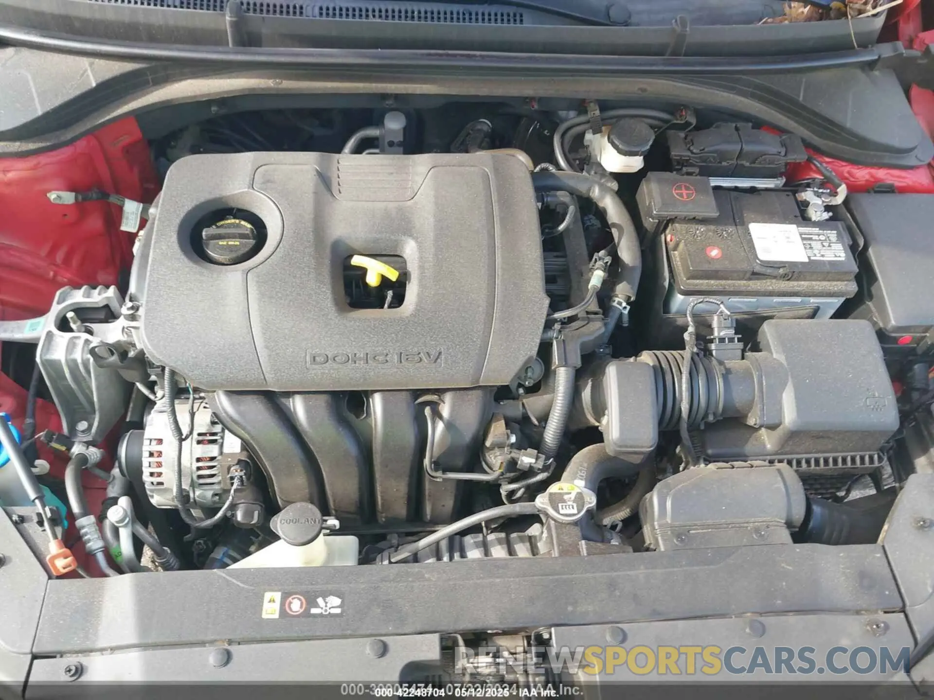 10 fotografías del automóvil dañado 5NPD84LF0LH524709 HYUNDAI ELANTRA 2020