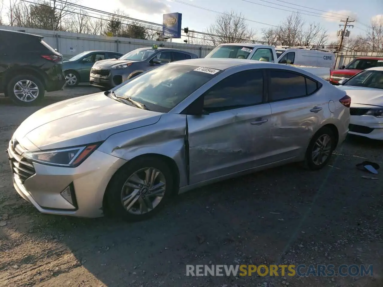 1 fotografías del automóvil dañado 5NPD84LF0LH525195 HYUNDAI ELANTRA 2020