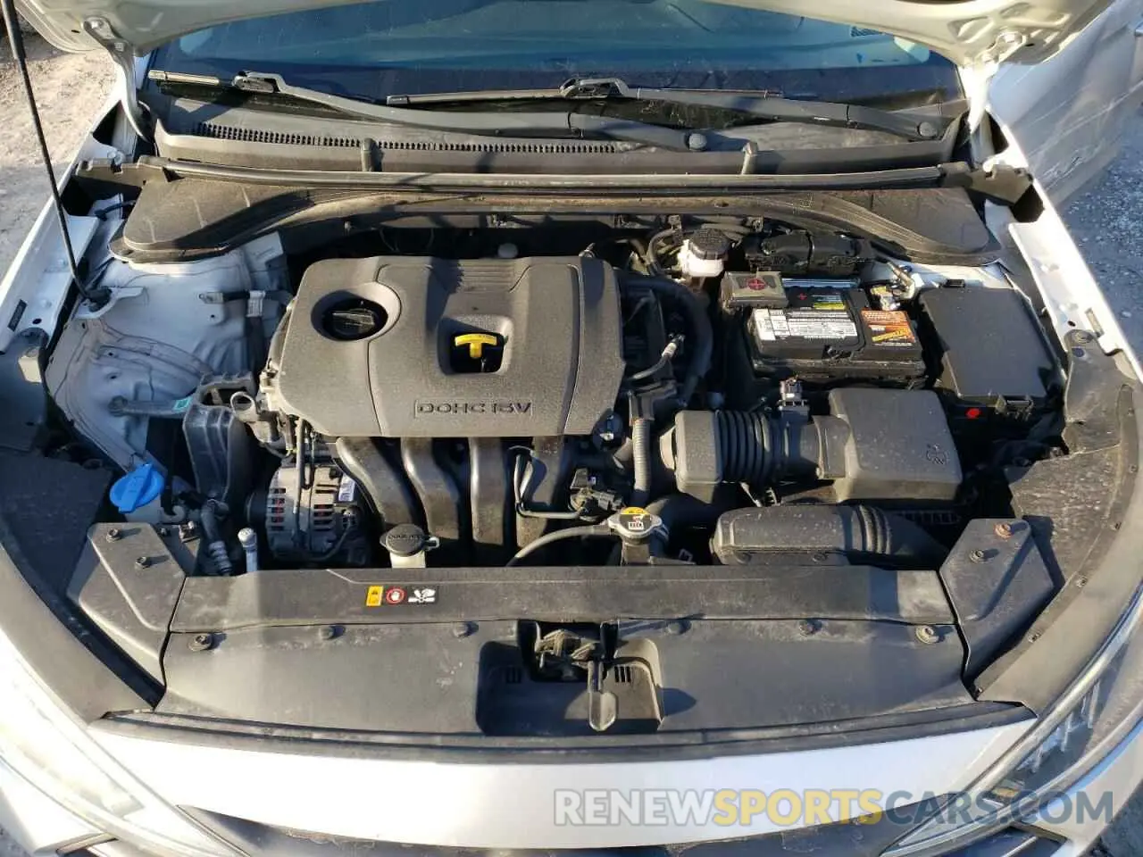 11 fotografías del automóvil dañado 5NPD84LF0LH525195 HYUNDAI ELANTRA 2020