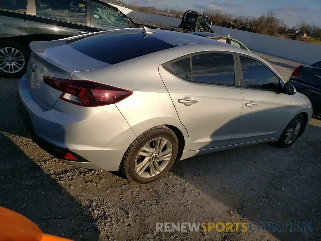 3 fotografías del automóvil dañado 5NPD84LF0LH525195 HYUNDAI ELANTRA 2020