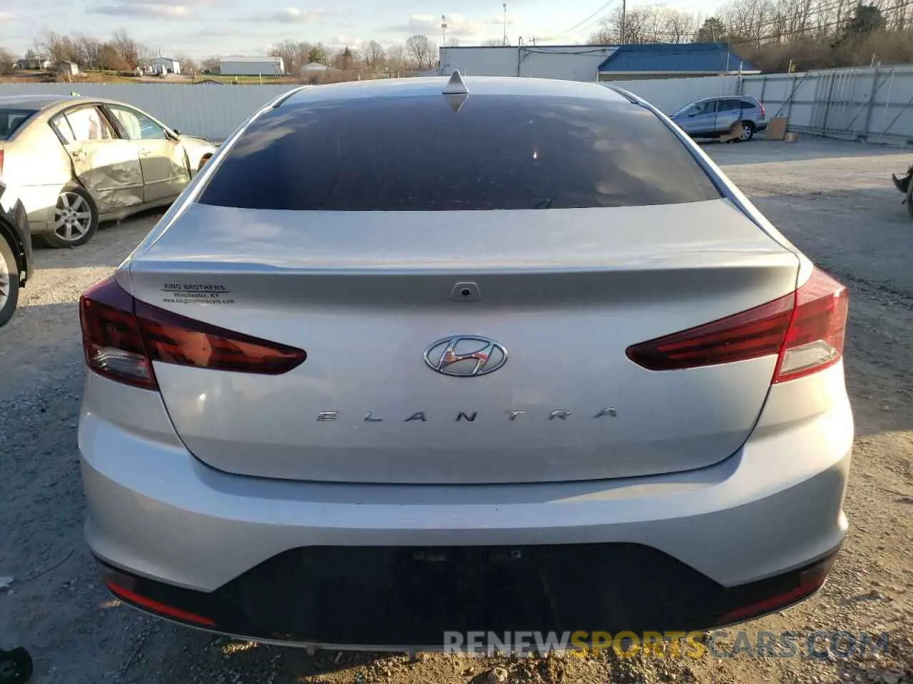 6 fotografías del automóvil dañado 5NPD84LF0LH525195 HYUNDAI ELANTRA 2020