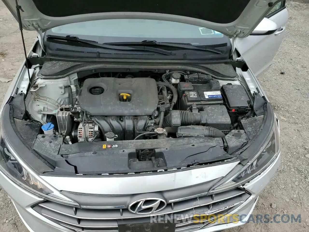 12 fotografías del automóvil dañado 5NPD84LF0LH530607 HYUNDAI ELANTRA 2020