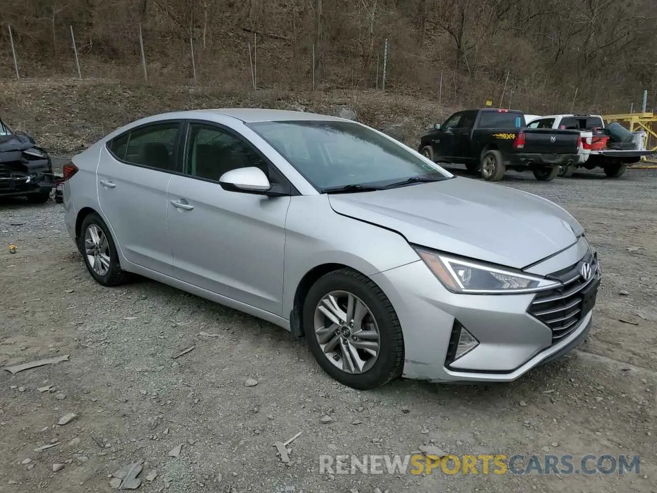 4 fotografías del automóvil dañado 5NPD84LF0LH530607 HYUNDAI ELANTRA 2020