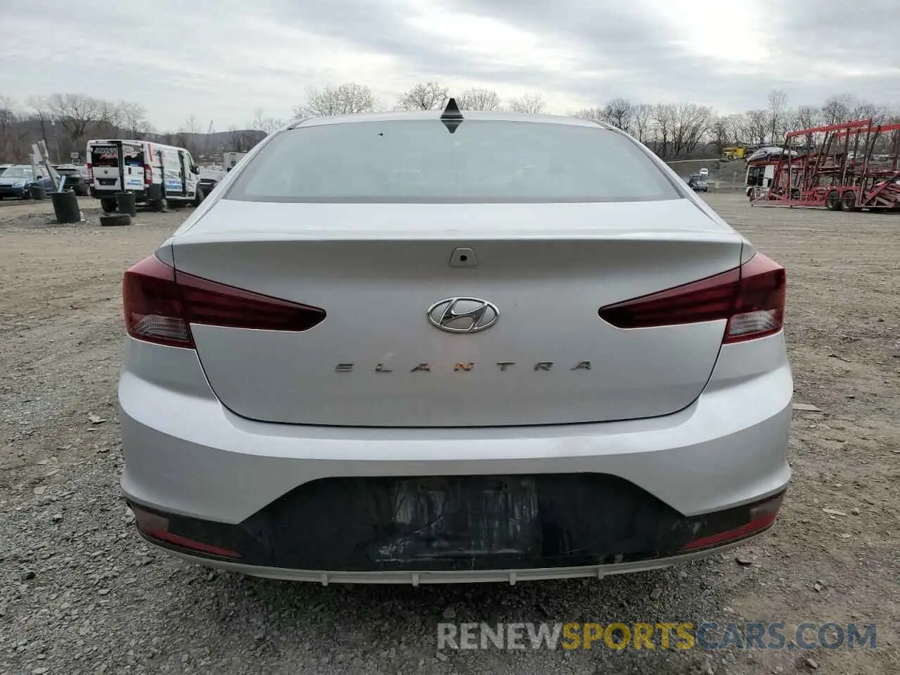 6 fotografías del automóvil dañado 5NPD84LF0LH530607 HYUNDAI ELANTRA 2020