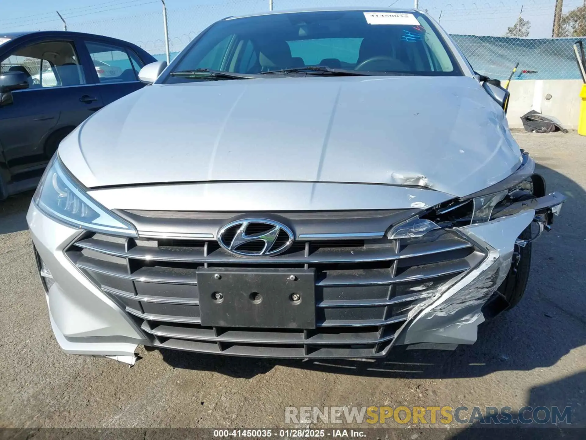 12 fotografías del automóvil dañado 5NPD84LF0LH532695 HYUNDAI ELANTRA 2020